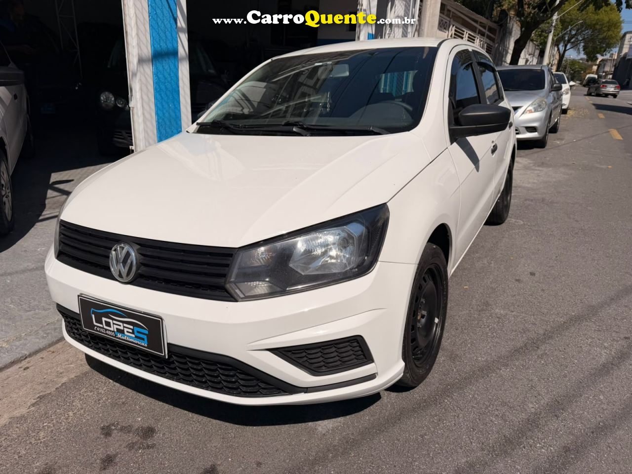 VOLKSWAGEN   GOL 1.6 MSI FLEX 8V 5P   BRANCO 2019 1.6 FLEX - Loja
