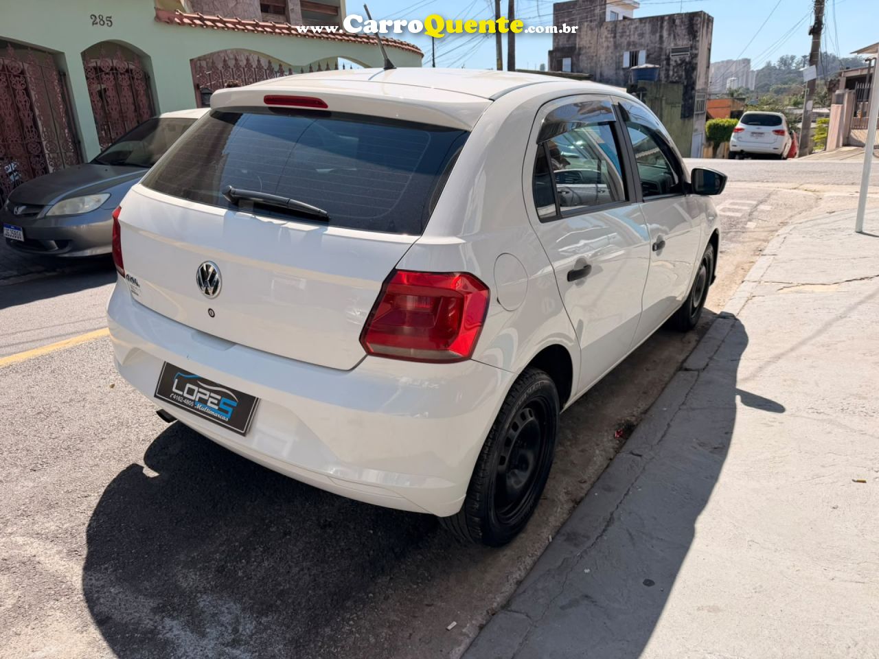 VOLKSWAGEN   GOL 1.6 MSI FLEX 8V 5P   BRANCO 2019 1.6 FLEX - Loja