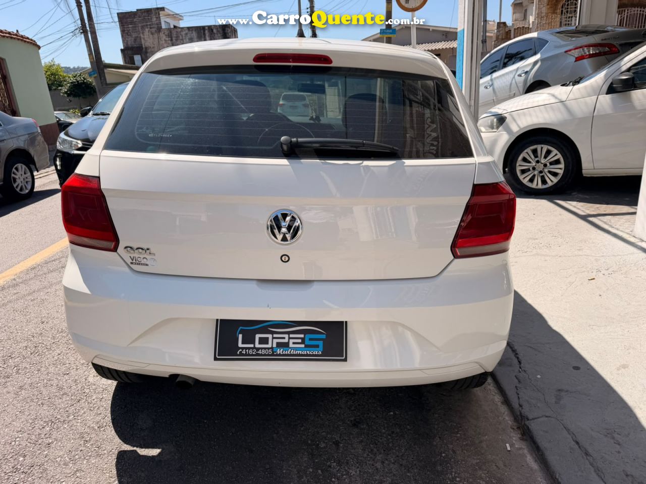 VOLKSWAGEN   GOL 1.6 MSI FLEX 8V 5P   BRANCO 2019 1.6 FLEX - Loja