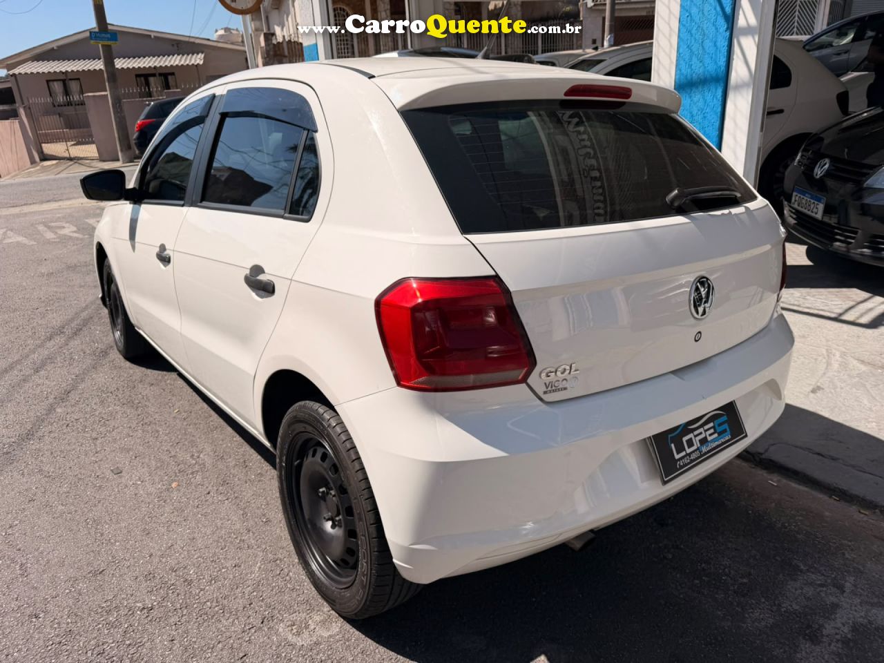 VOLKSWAGEN   GOL 1.6 MSI FLEX 8V 5P   BRANCO 2019 1.6 FLEX - Loja