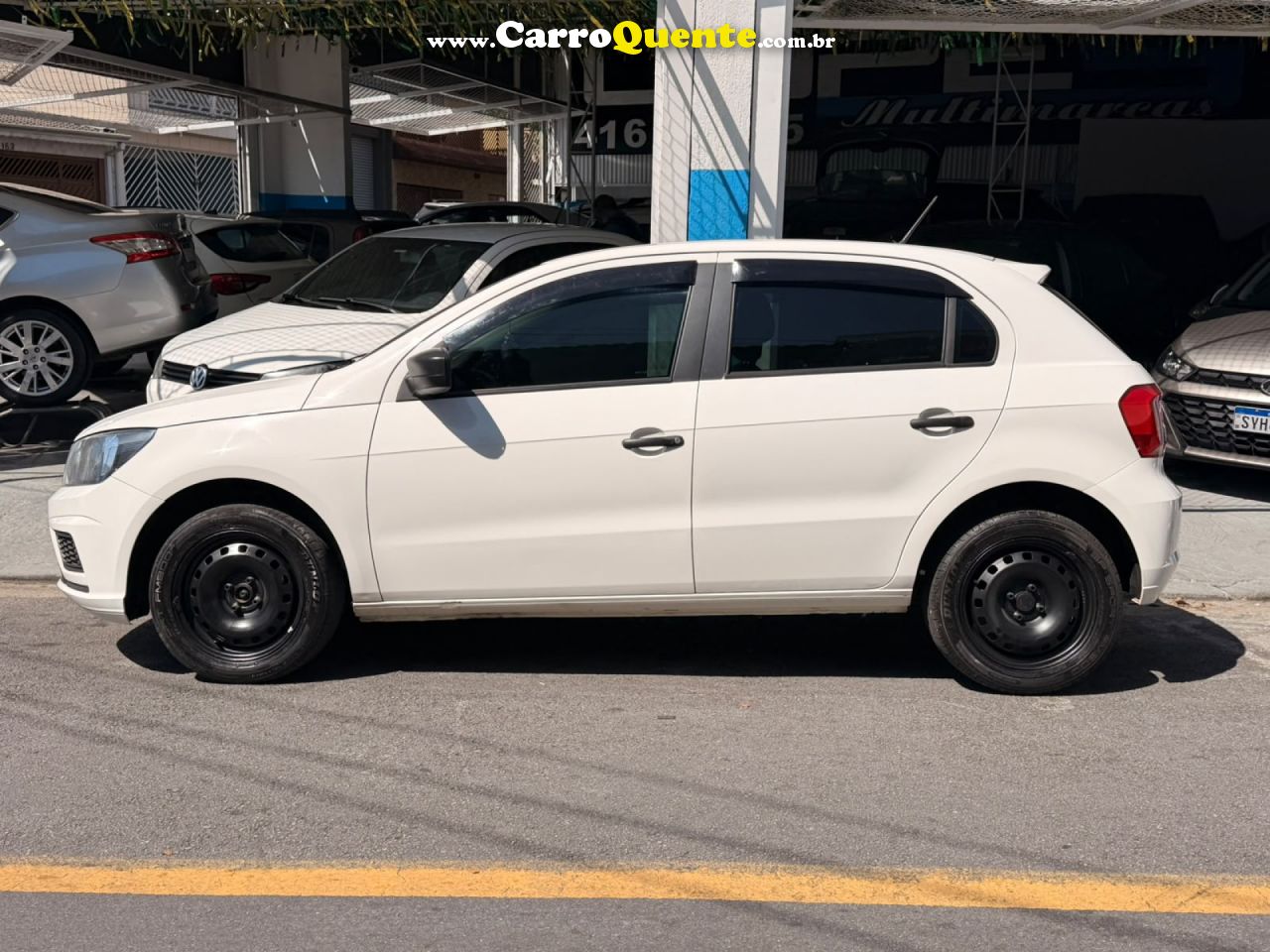 VOLKSWAGEN   GOL 1.6 MSI FLEX 8V 5P   BRANCO 2019 1.6 FLEX - Loja