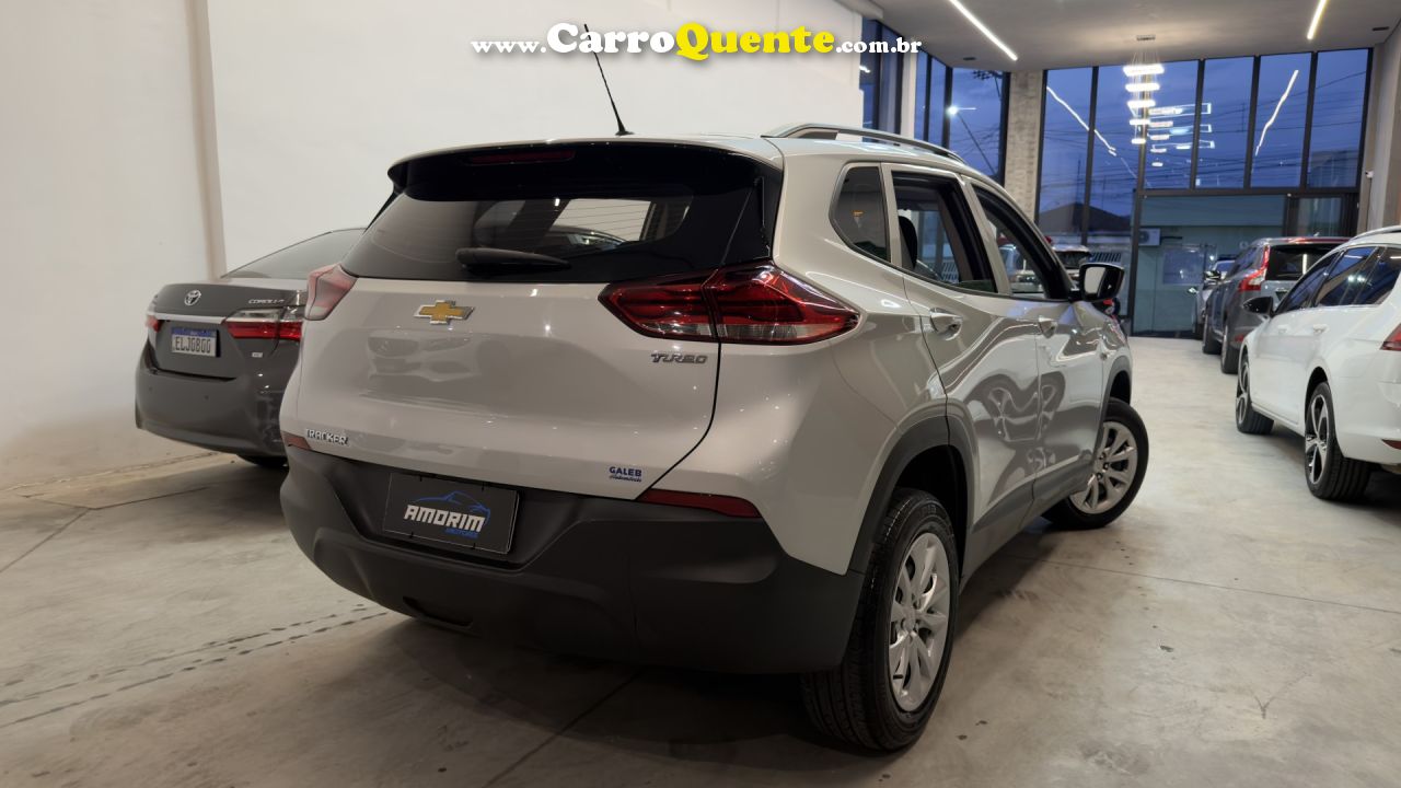 CHEVROLET   TRACKER 1.0 TURBO 12V FLEX AUT.    PRATA 2021 1.0 FLEX - Loja