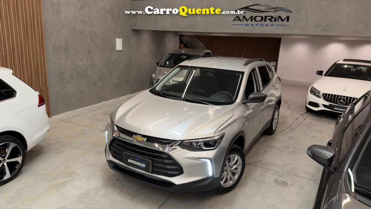 CHEVROLET   TRACKER 1.0 TURBO 12V FLEX AUT.    PRATA 2021 1.0 FLEX - Loja