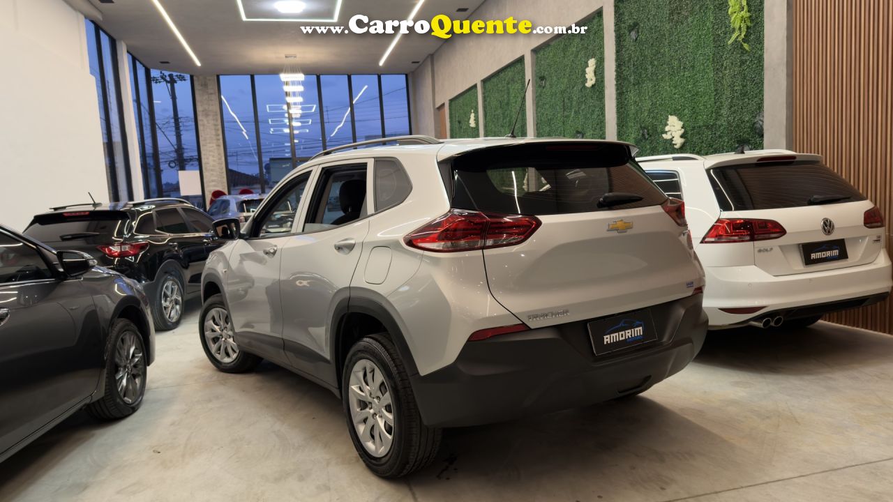 CHEVROLET   TRACKER 1.0 TURBO 12V FLEX AUT.    PRATA 2021 1.0 FLEX - Loja