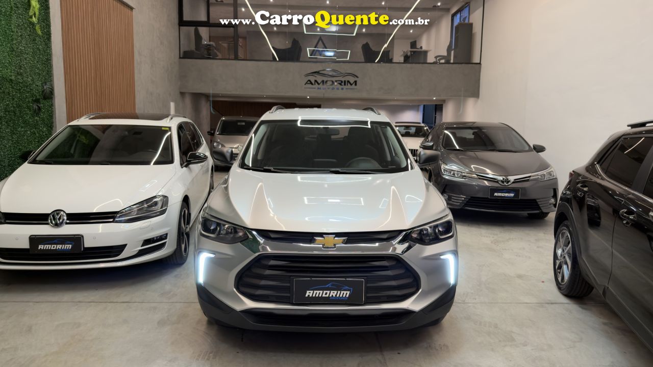 CHEVROLET   TRACKER 1.0 TURBO 12V FLEX AUT.    PRATA 2021 1.0 FLEX - Loja