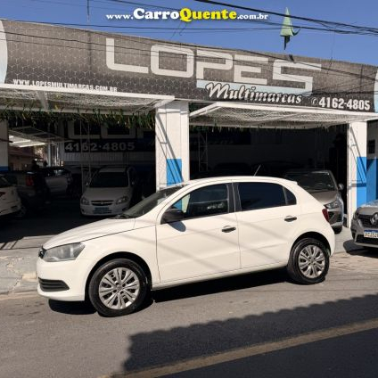 VOLKSWAGEN   GOL CITY (TREND)TITAN 1.0 T. FLEX 8V 4P   BRANCO 2014 1.0 FLEX