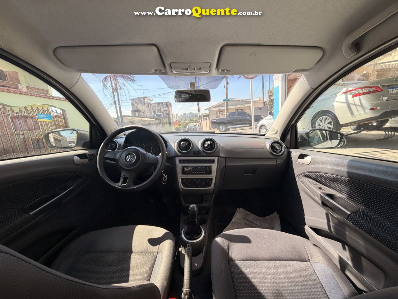 VOLKSWAGEN   GOL CITY (TREND)TITAN 1.0 T. FLEX 8V 4P   BRANCO 2014 1.0 FLEX - Loja