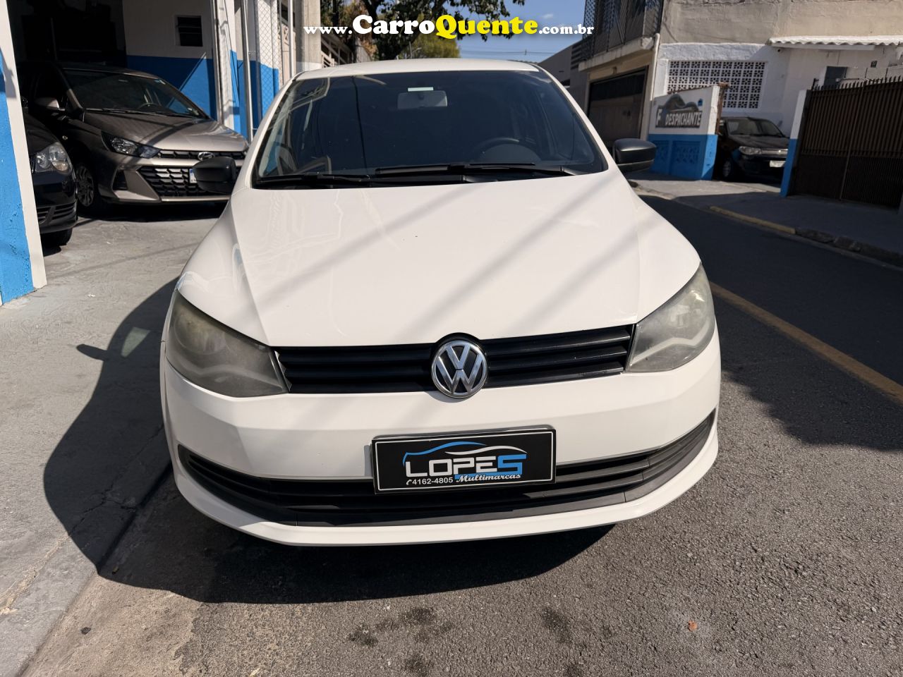 VOLKSWAGEN   GOL CITY (TREND)TITAN 1.0 T. FLEX 8V 4P   BRANCO 2014 1.0 FLEX - Loja