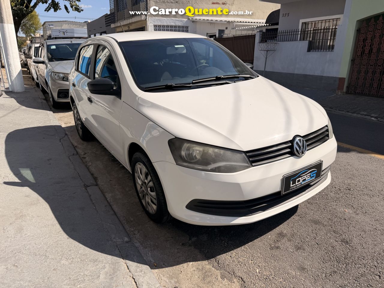 VOLKSWAGEN   GOL CITY (TREND)TITAN 1.0 T. FLEX 8V 4P   BRANCO 2014 1.0 FLEX - Loja