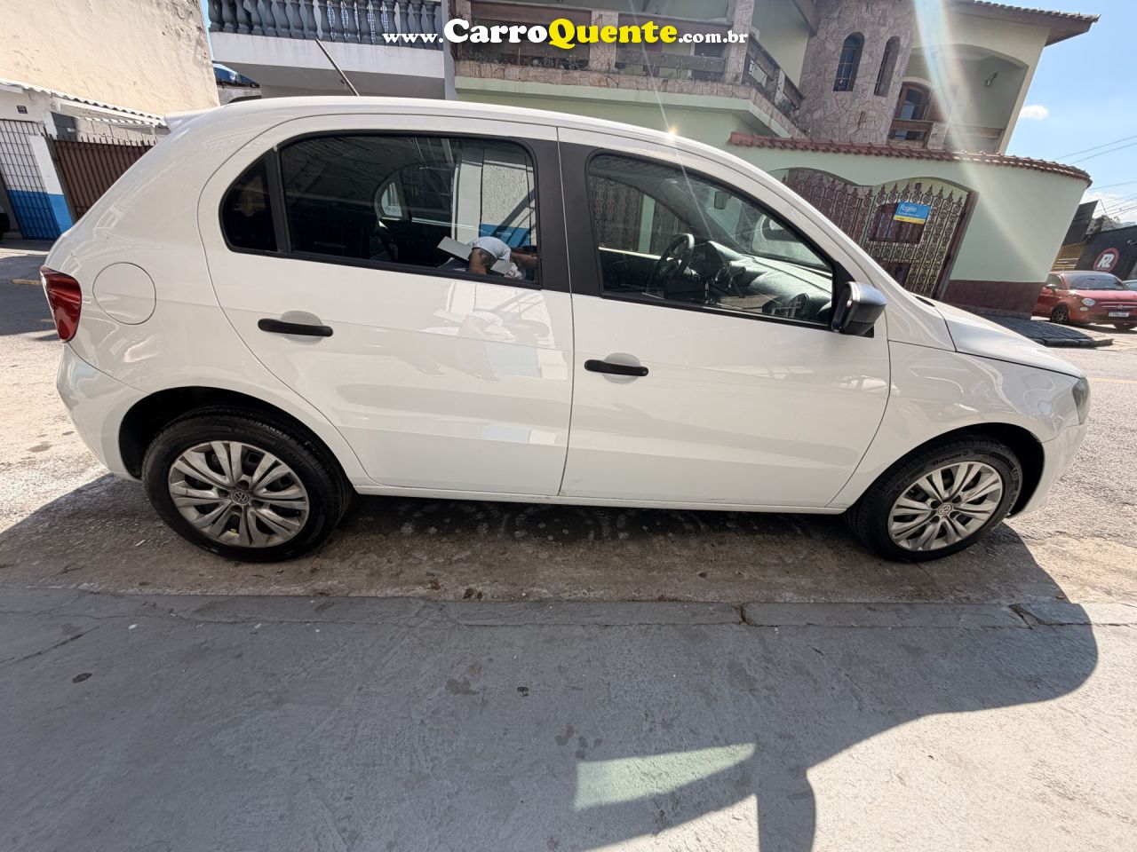 VOLKSWAGEN   GOL CITY (TREND)TITAN 1.0 T. FLEX 8V 4P   BRANCO 2014 1.0 FLEX - Loja