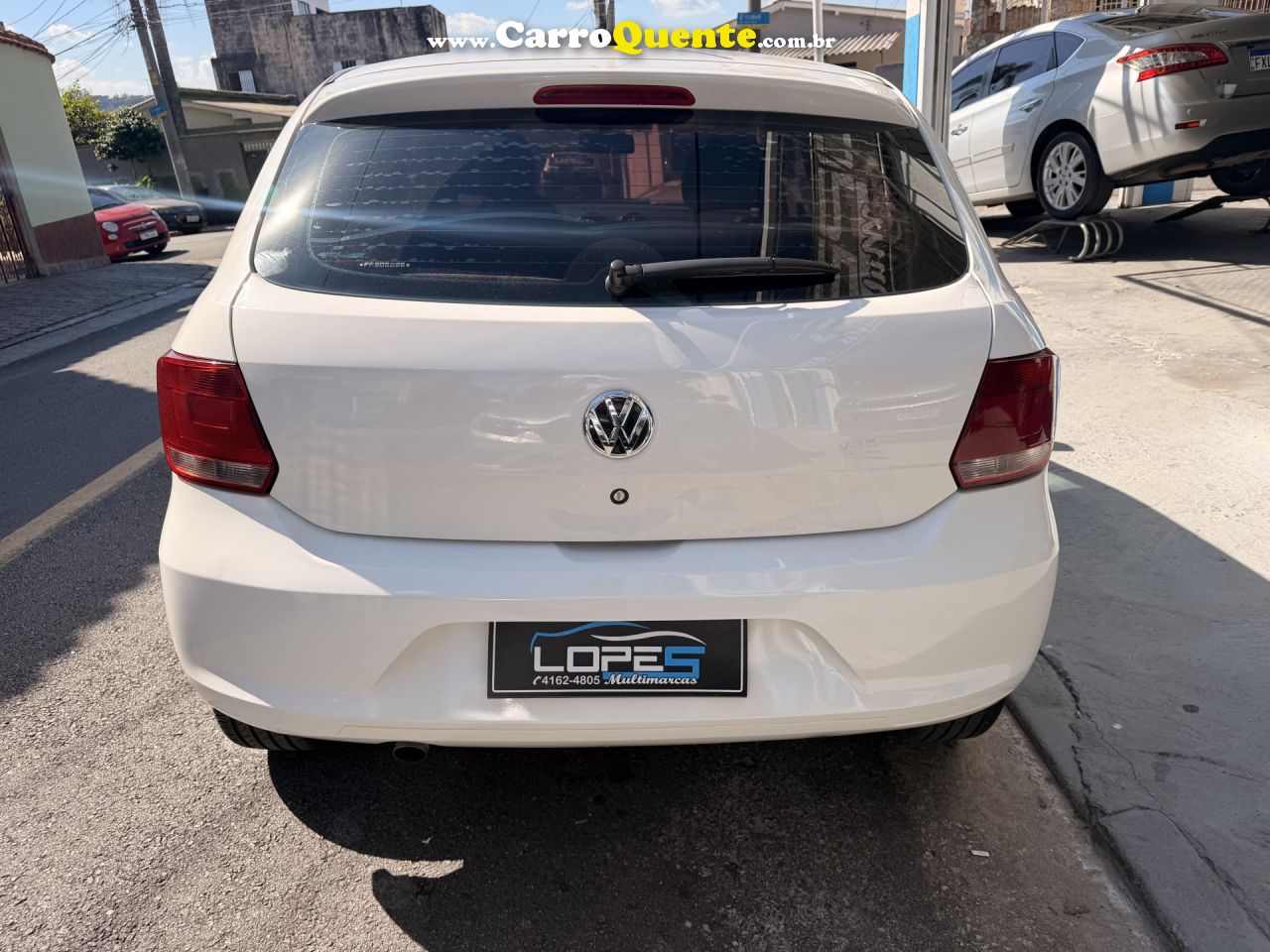 VOLKSWAGEN   GOL CITY (TREND)TITAN 1.0 T. FLEX 8V 4P   BRANCO 2014 1.0 FLEX - Loja