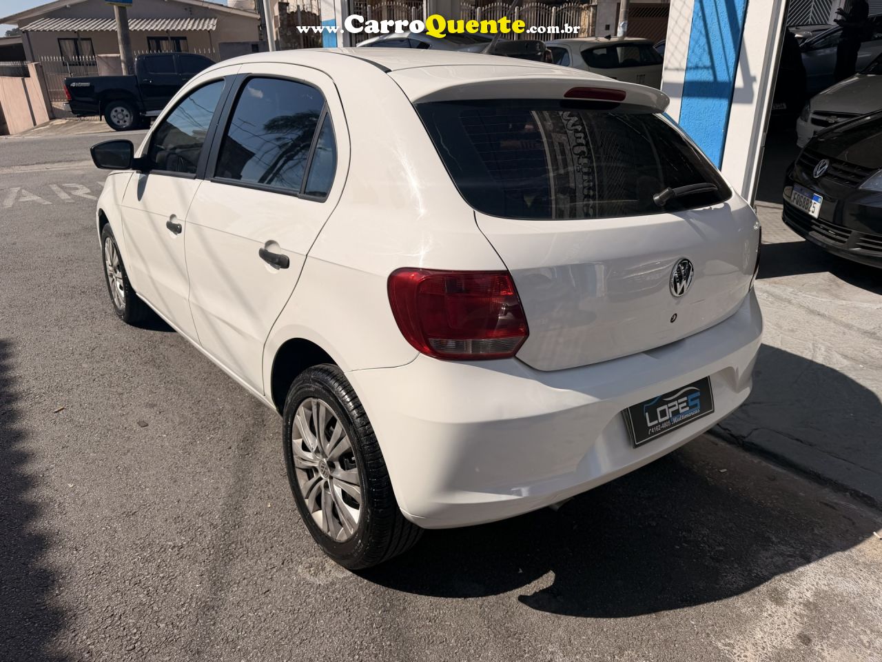 VOLKSWAGEN   GOL CITY (TREND)TITAN 1.0 T. FLEX 8V 4P   BRANCO 2014 1.0 FLEX - Loja
