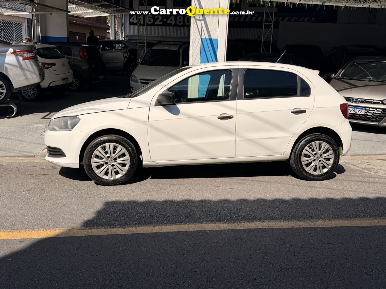 VOLKSWAGEN   GOL CITY (TREND)TITAN 1.0 T. FLEX 8V 4P   BRANCO 2014 1.0 FLEX - Loja
