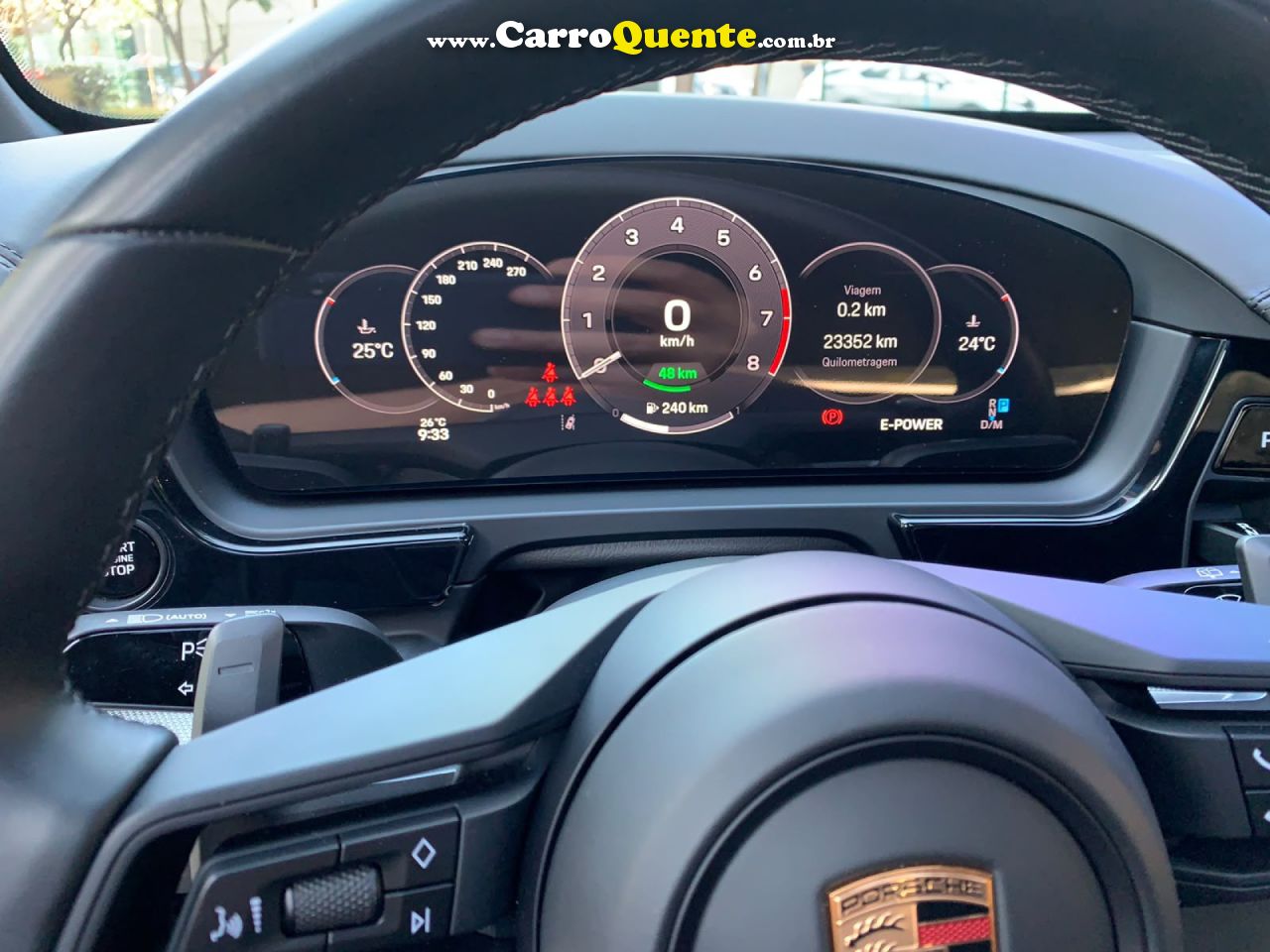PORSCHE   3.0 V6 E-HYBRID AWD TIPTRONIC   PRETO 2025 3.0 GASOLINA E ELÉTRICO - Loja