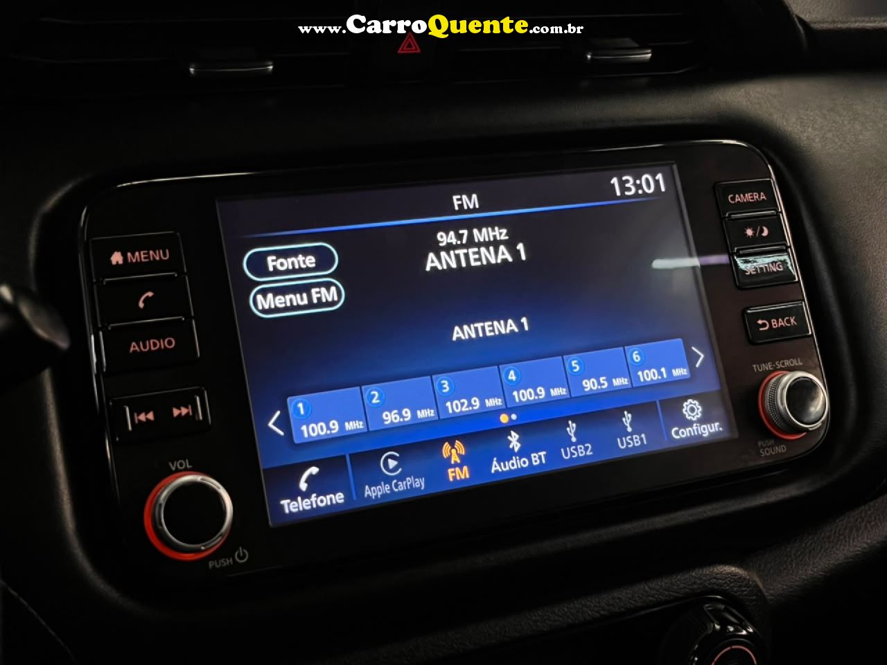 NISSAN   KICKS EXCLUSIVE 1.6 16V FLEX AUT.   AZUL 2022 1.6 FLEX - Loja