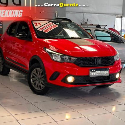 FIAT   ARGO TREKKING 1.3 8V FLEX   VERMELHO 2021 1.3 FLEX