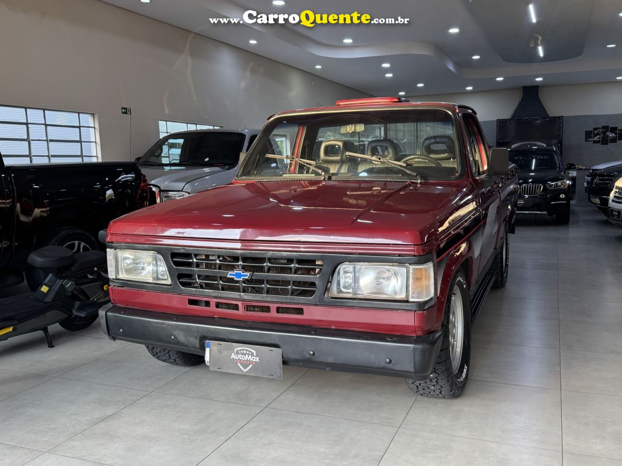 CHEVROLET   D20 LUXO   VERMELHO 1993 4000 DIESEL - Loja