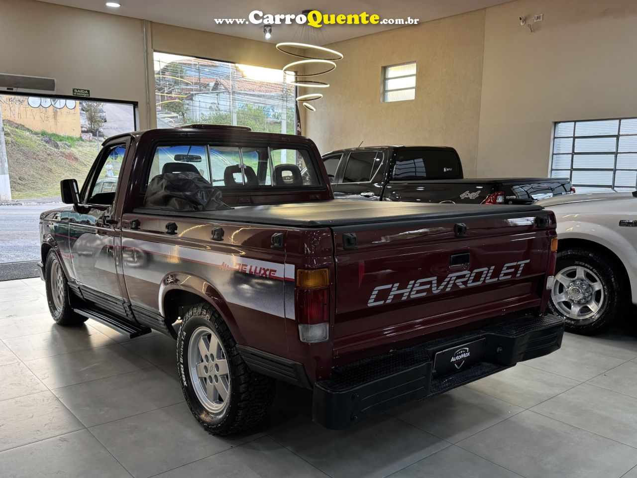 CHEVROLET   D20 LUXO   VERMELHO 1993 4000 DIESEL - Loja