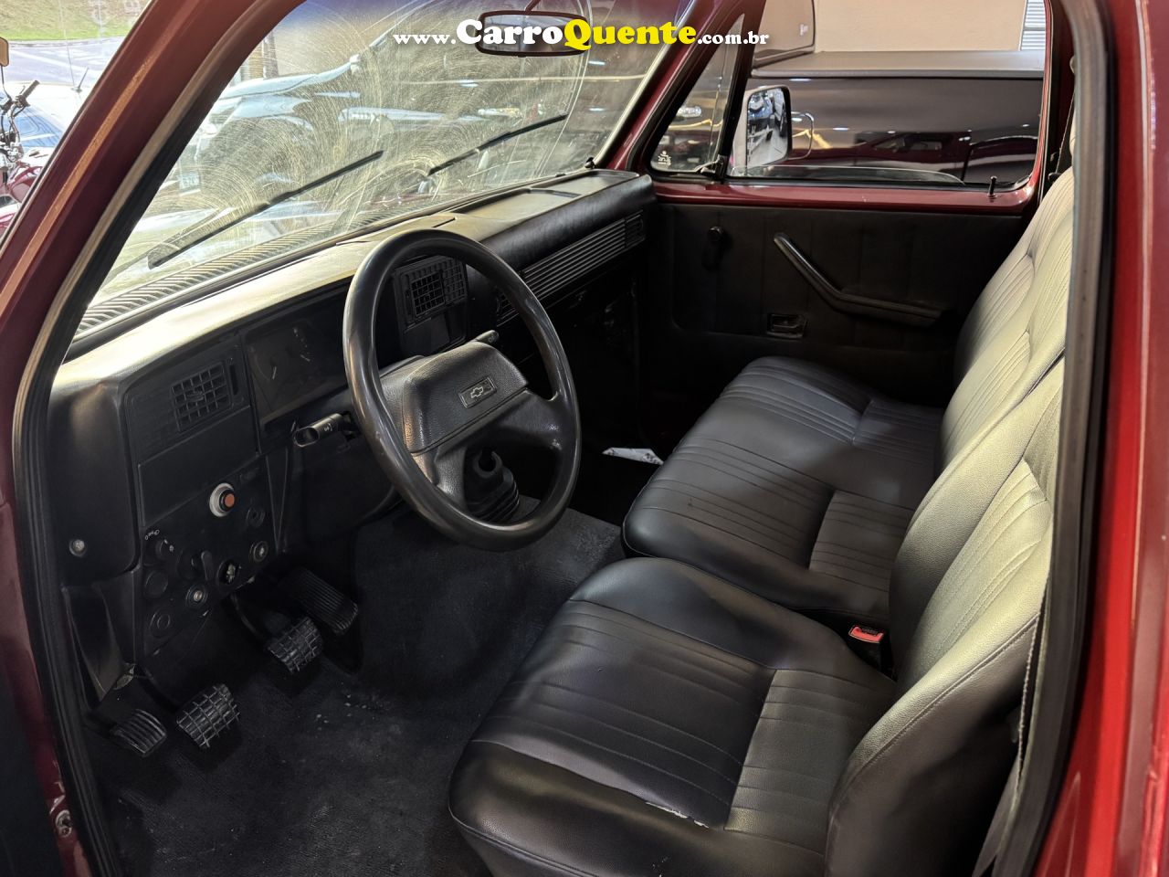 CHEVROLET   D20 LUXO   VERMELHO 1993 4000 DIESEL - Loja