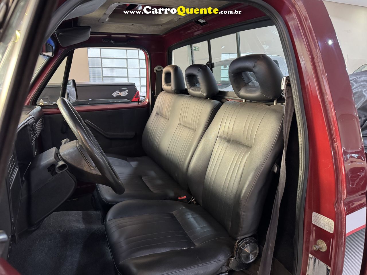 CHEVROLET   D20 LUXO   VERMELHO 1993 4000 DIESEL - Loja