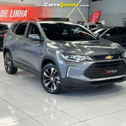 CHEVROLET   TRACKER PREMIER 1.2 TURBO 12V FLEX AUT.   CINZA 2021 1.2 FLEX