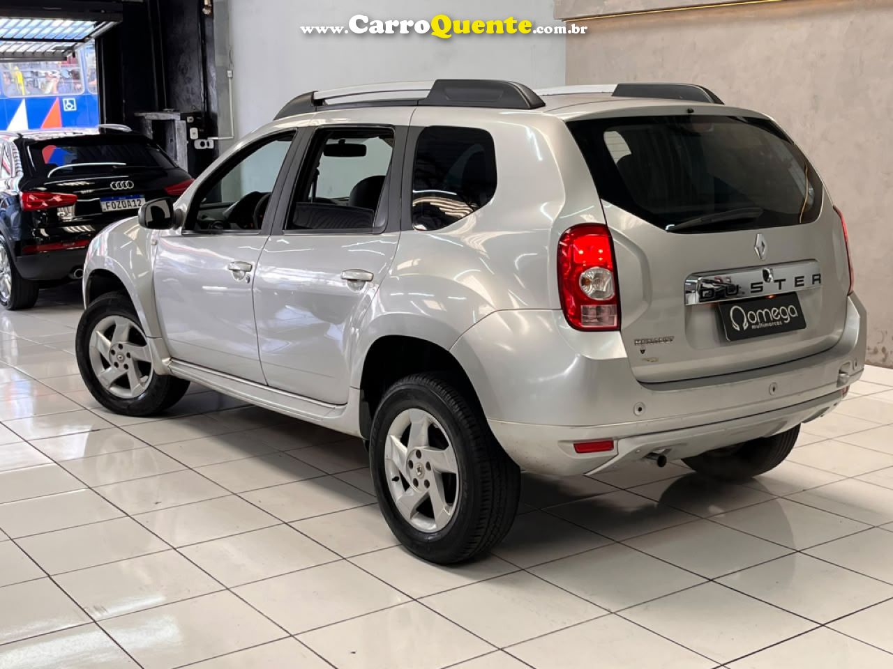 RENAULT   DUSTER DYNAMIQUE 1.6 FLEX 16V MEC.   PRATA 2013 1.6 FLEX - Loja