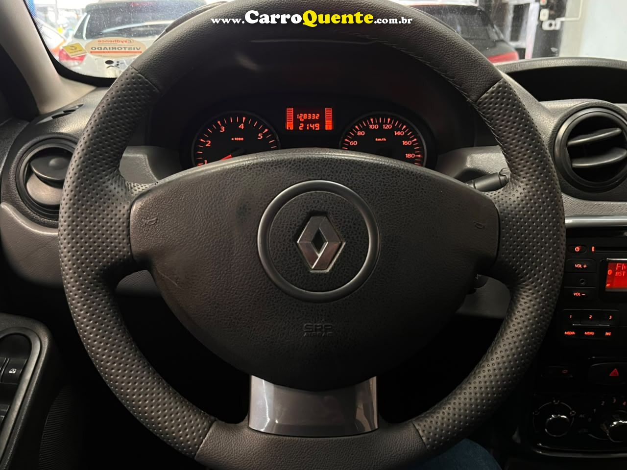 RENAULT   DUSTER DYNAMIQUE 1.6 FLEX 16V MEC.   PRATA 2013 1.6 FLEX - Loja