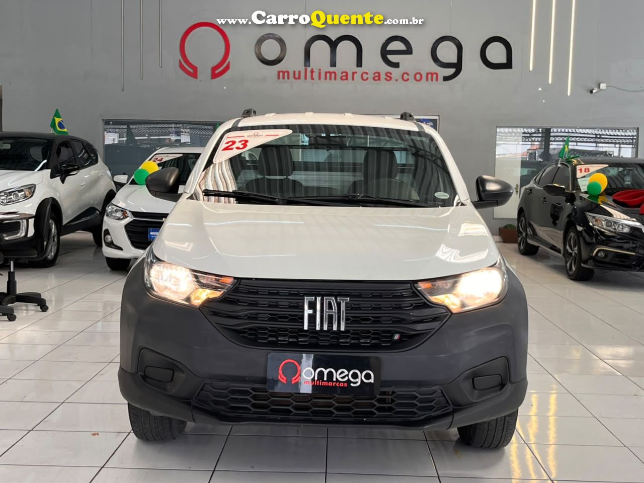 FIAT   STRADA ENDURANCE 1.4 FLEX 8V CS PLUS   BRANCO 2023 1.4 FLEX - Loja