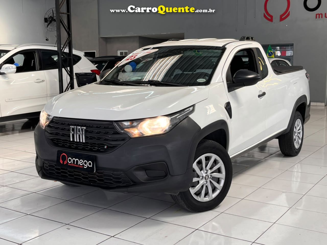 FIAT   STRADA ENDURANCE 1.4 FLEX 8V CS PLUS   BRANCO 2023 1.4 FLEX - Loja