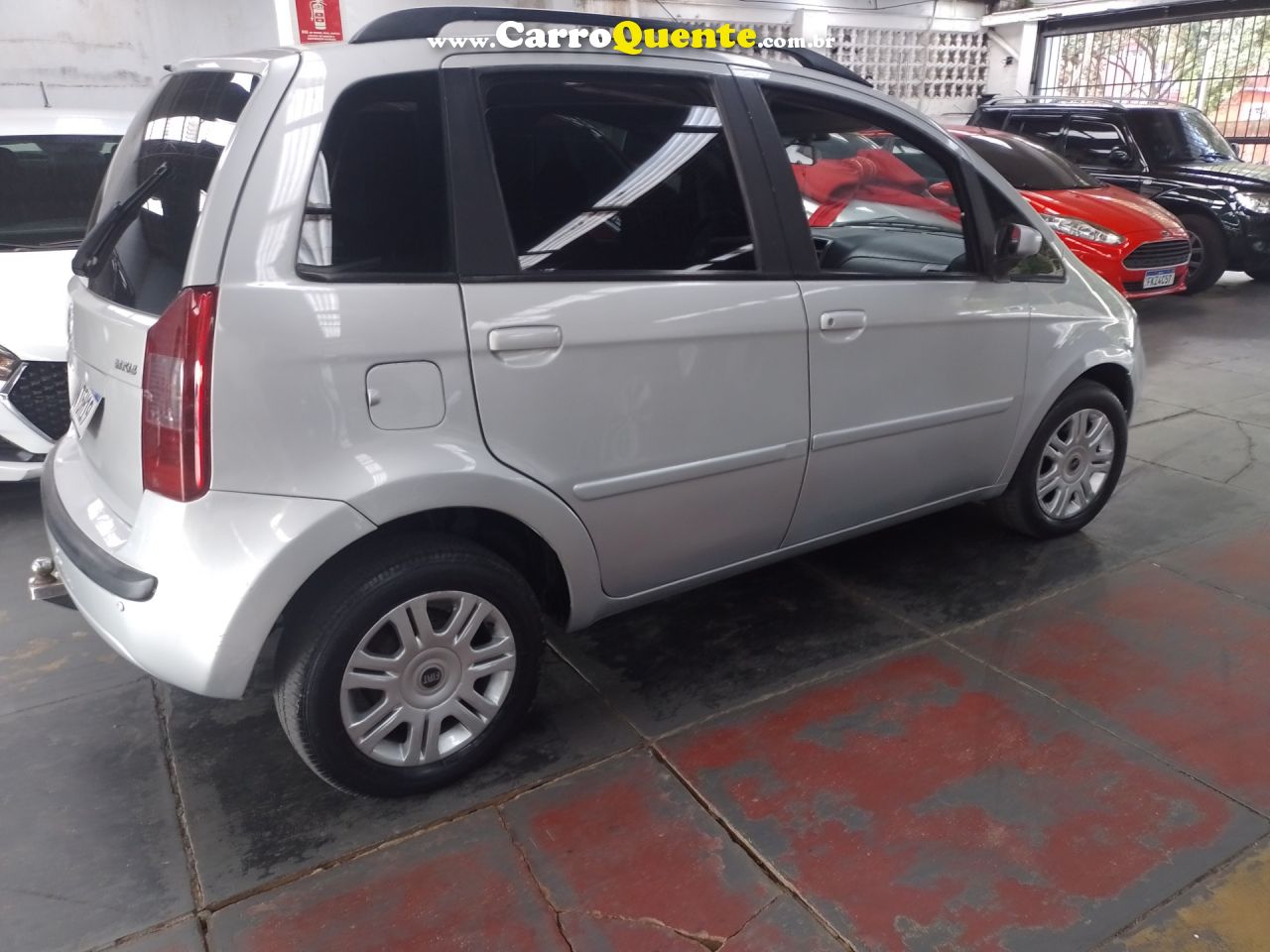 FIAT   IDEA ELX 1.4 MPI FIRE FLEX 8V 5P   CINZA 2007 1.4 FLEX - Loja