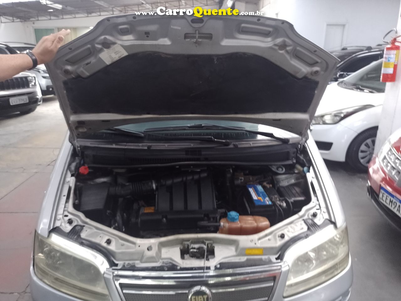 FIAT   IDEA ELX 1.4 MPI FIRE FLEX 8V 5P   CINZA 2007 1.4 FLEX - Loja