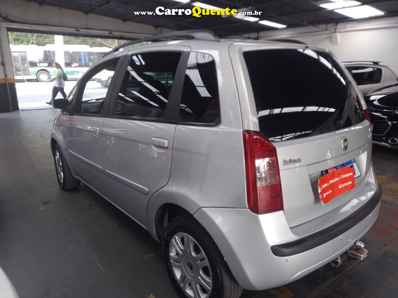 FIAT   IDEA ELX 1.4 MPI FIRE FLEX 8V 5P   CINZA 2007 1.4 FLEX - Loja