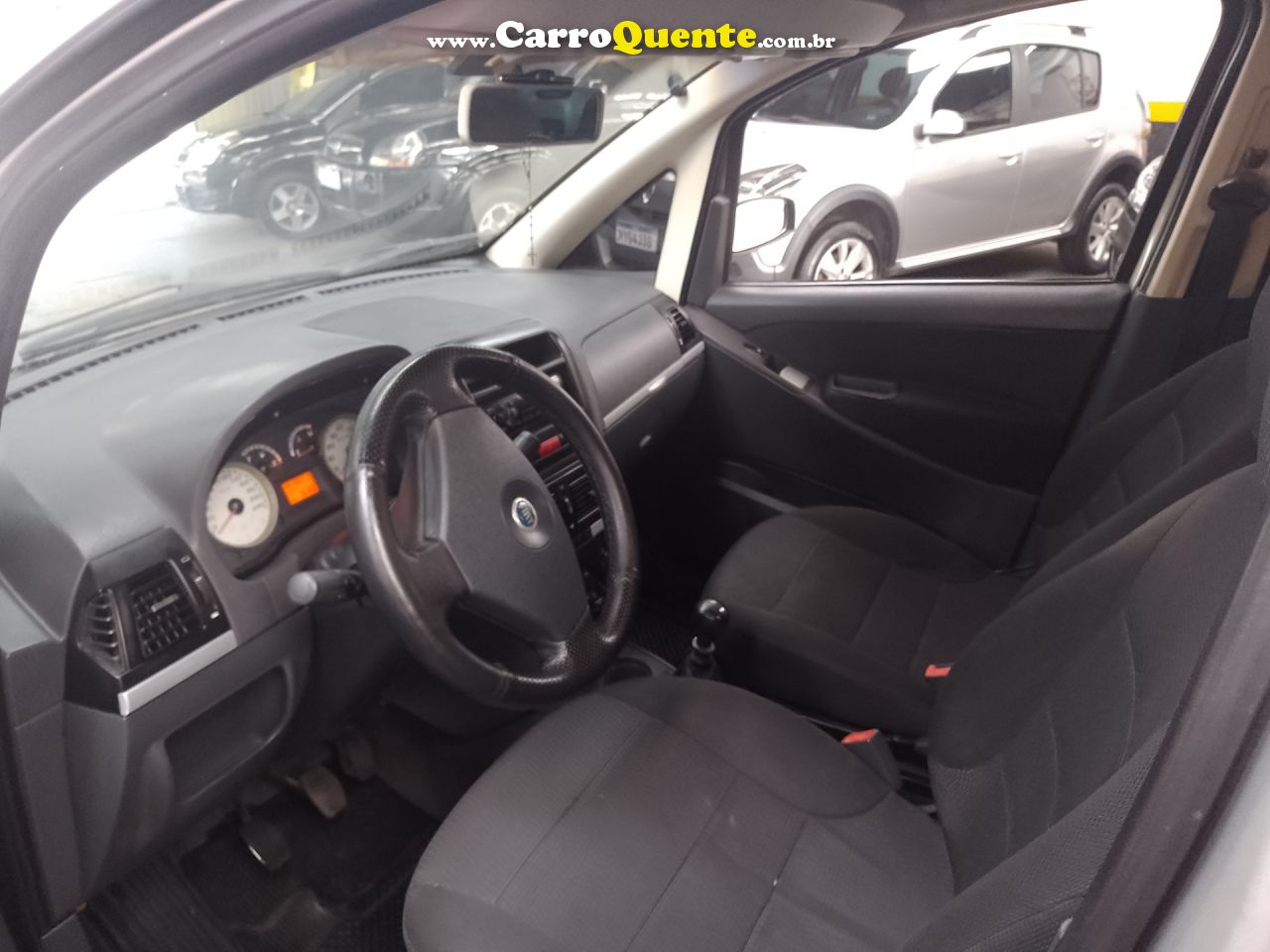 FIAT   IDEA ELX 1.4 MPI FIRE FLEX 8V 5P   CINZA 2007 1.4 FLEX - Loja