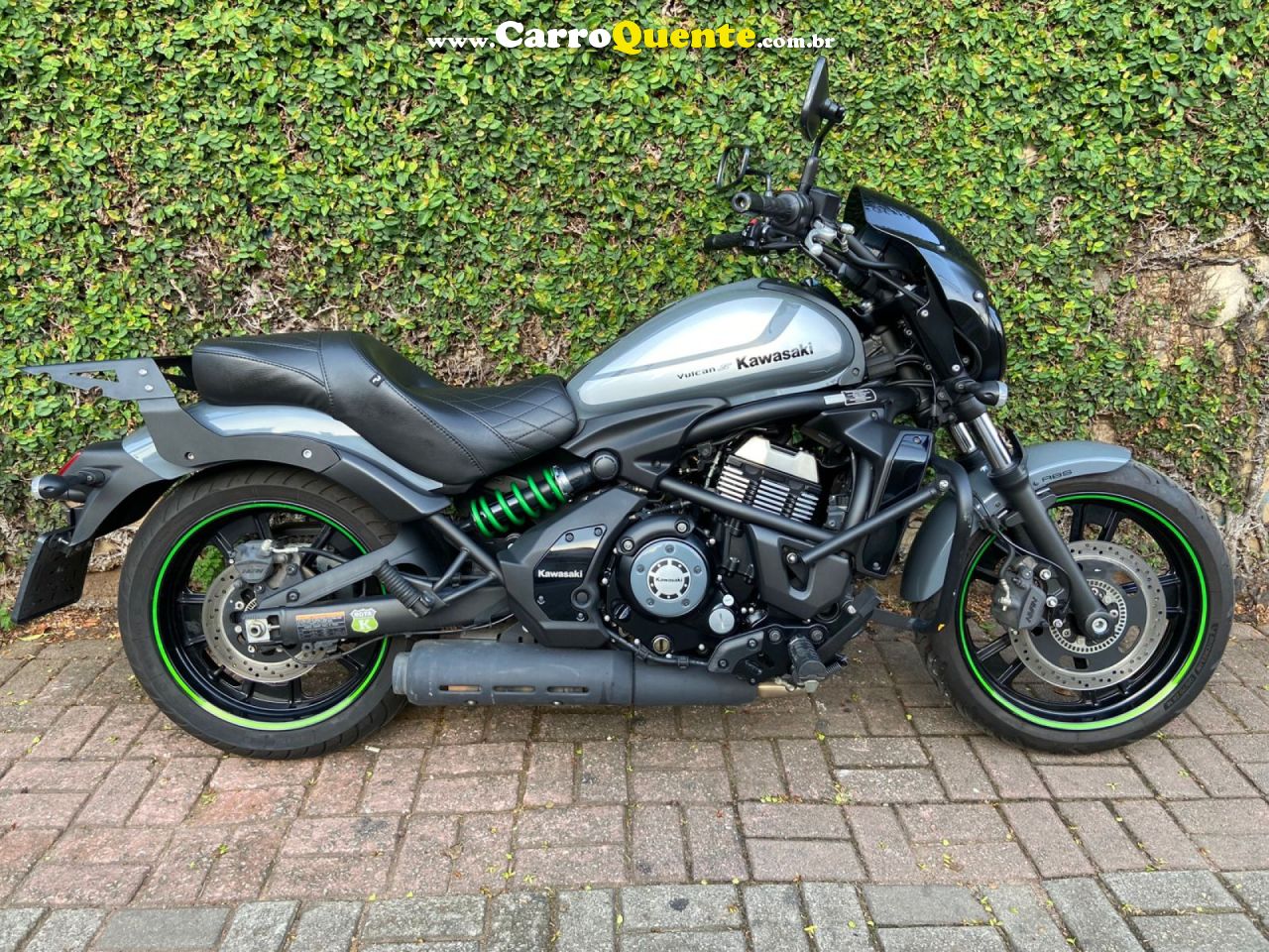 KAWASAKI   VULCAN 650   CINZA 2018 650 GASOLINA - Loja