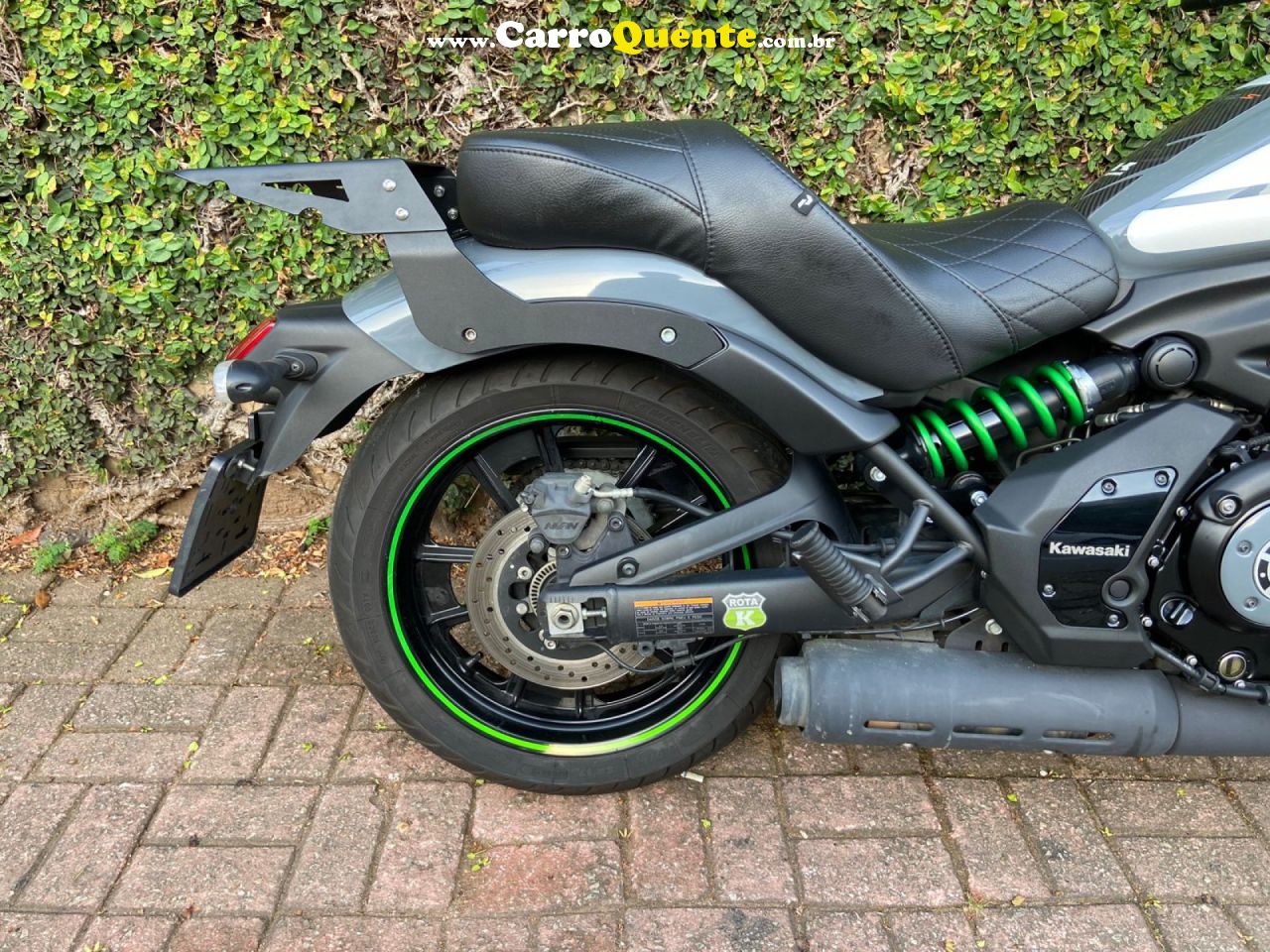 KAWASAKI   VULCAN 650   CINZA 2018 650 GASOLINA - Loja