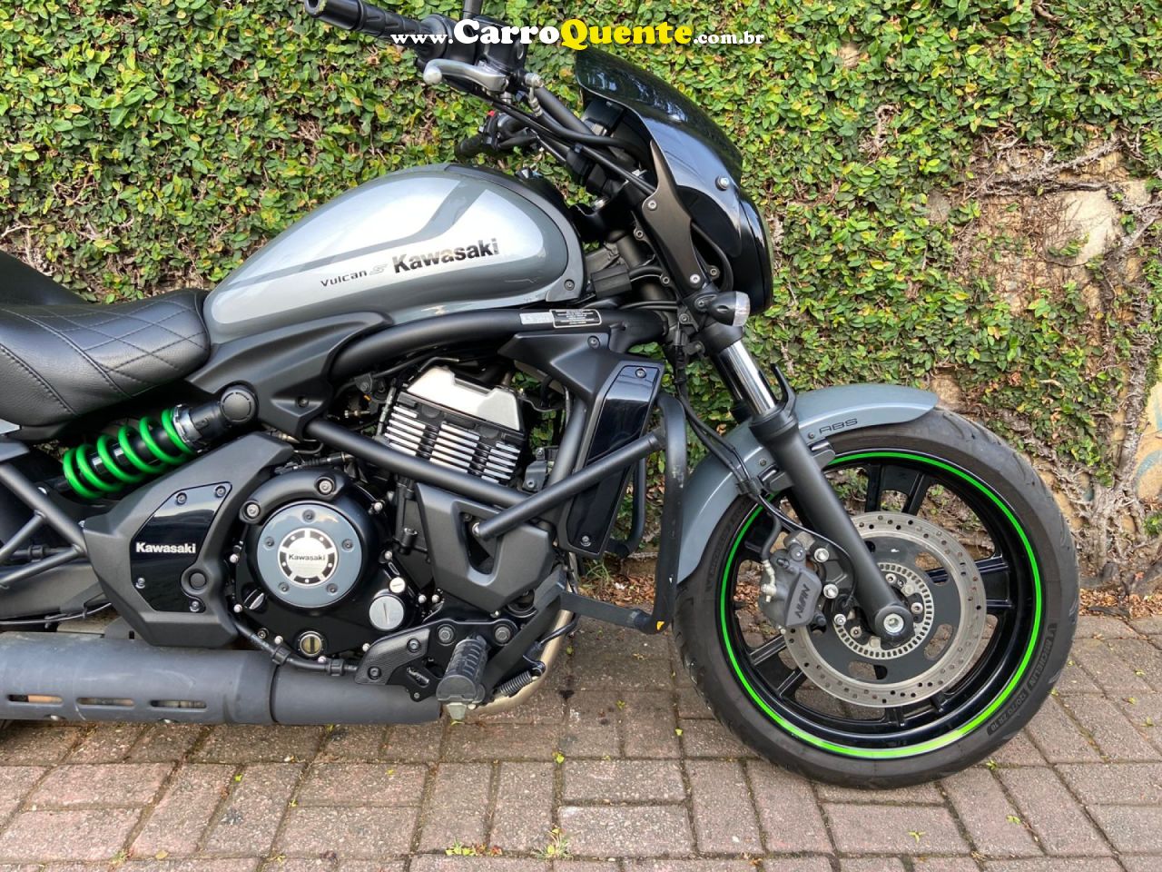 KAWASAKI   VULCAN 650   CINZA 2018 650 GASOLINA - Loja