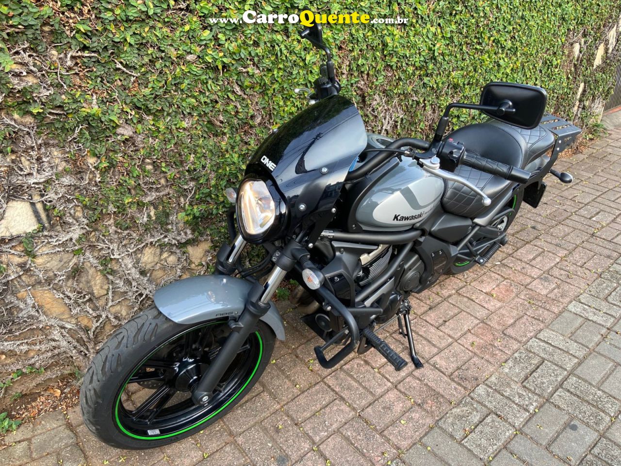 KAWASAKI   VULCAN 650   CINZA 2018 650 GASOLINA - Loja
