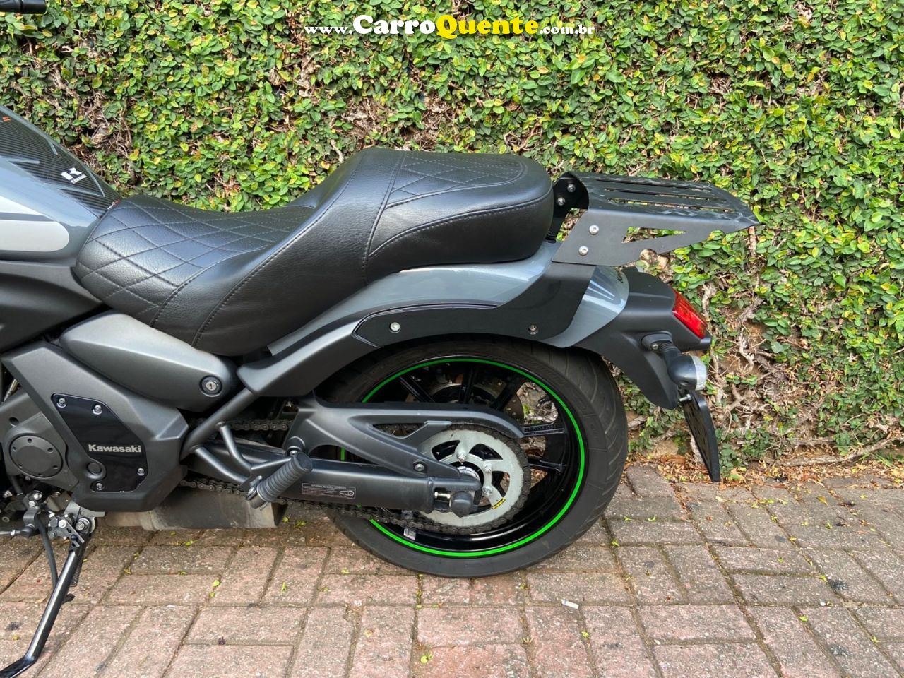 KAWASAKI   VULCAN 650   CINZA 2018 650 GASOLINA - Loja