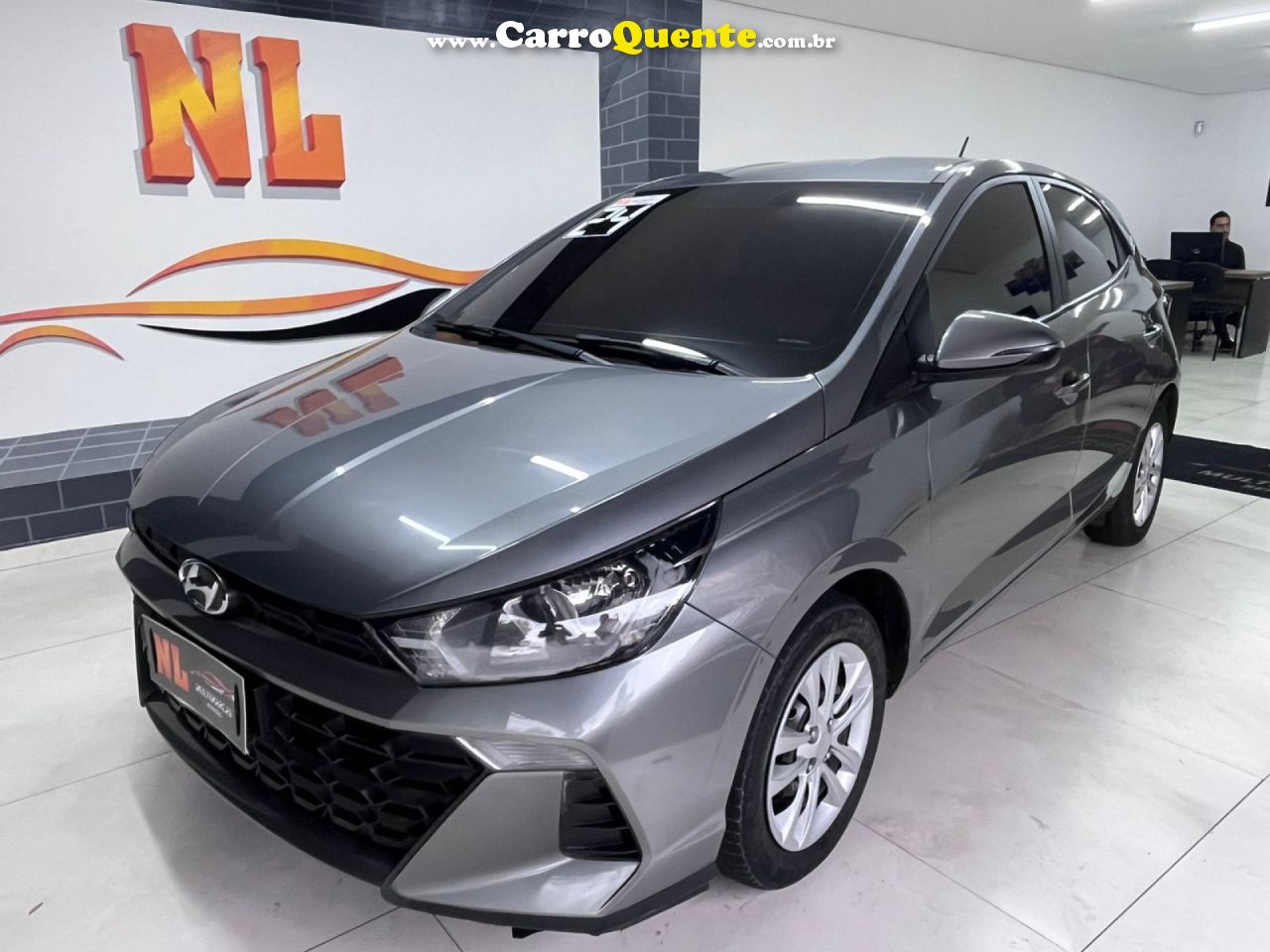 HYUNDAI   HB20 COMFORT 1.0 FLEX 12V MEC.   CINZA 2024 1.0 FLEX - Loja