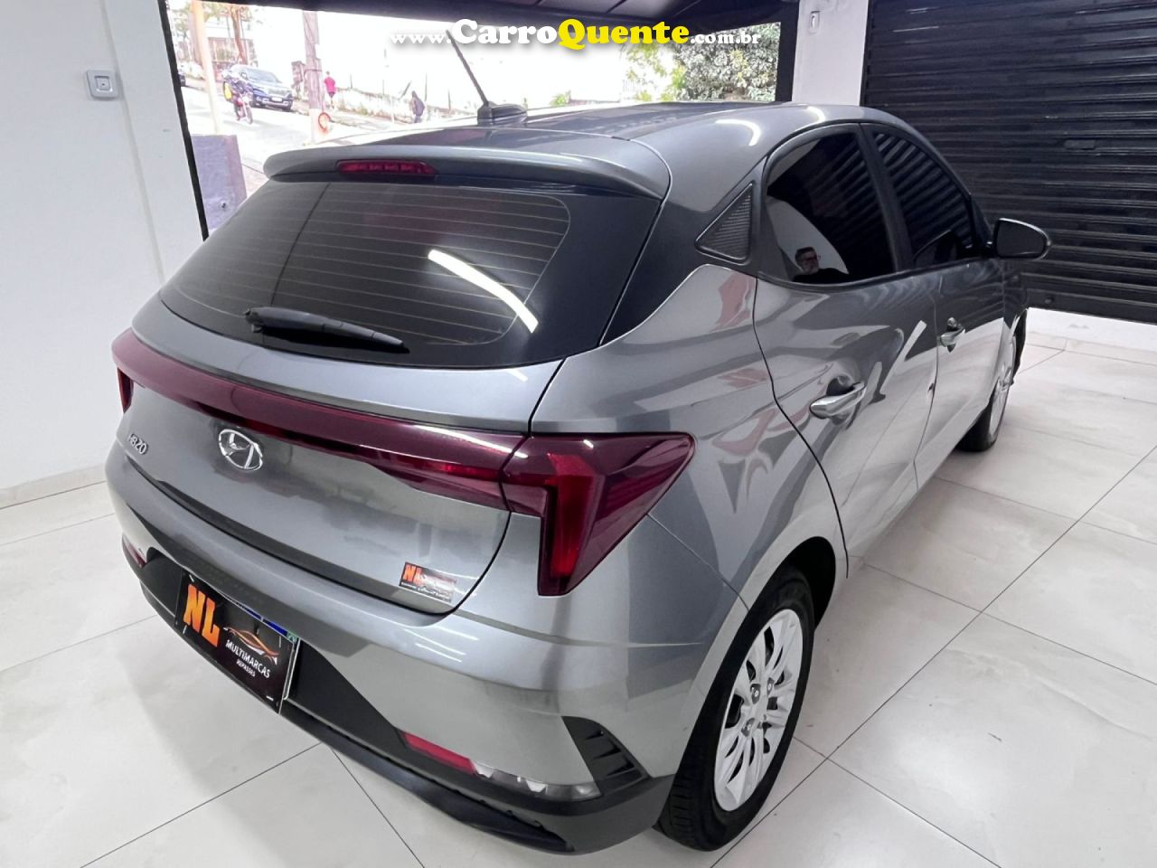 HYUNDAI   HB20 COMFORT 1.0 FLEX 12V MEC.   CINZA 2024 1.0 FLEX - Loja