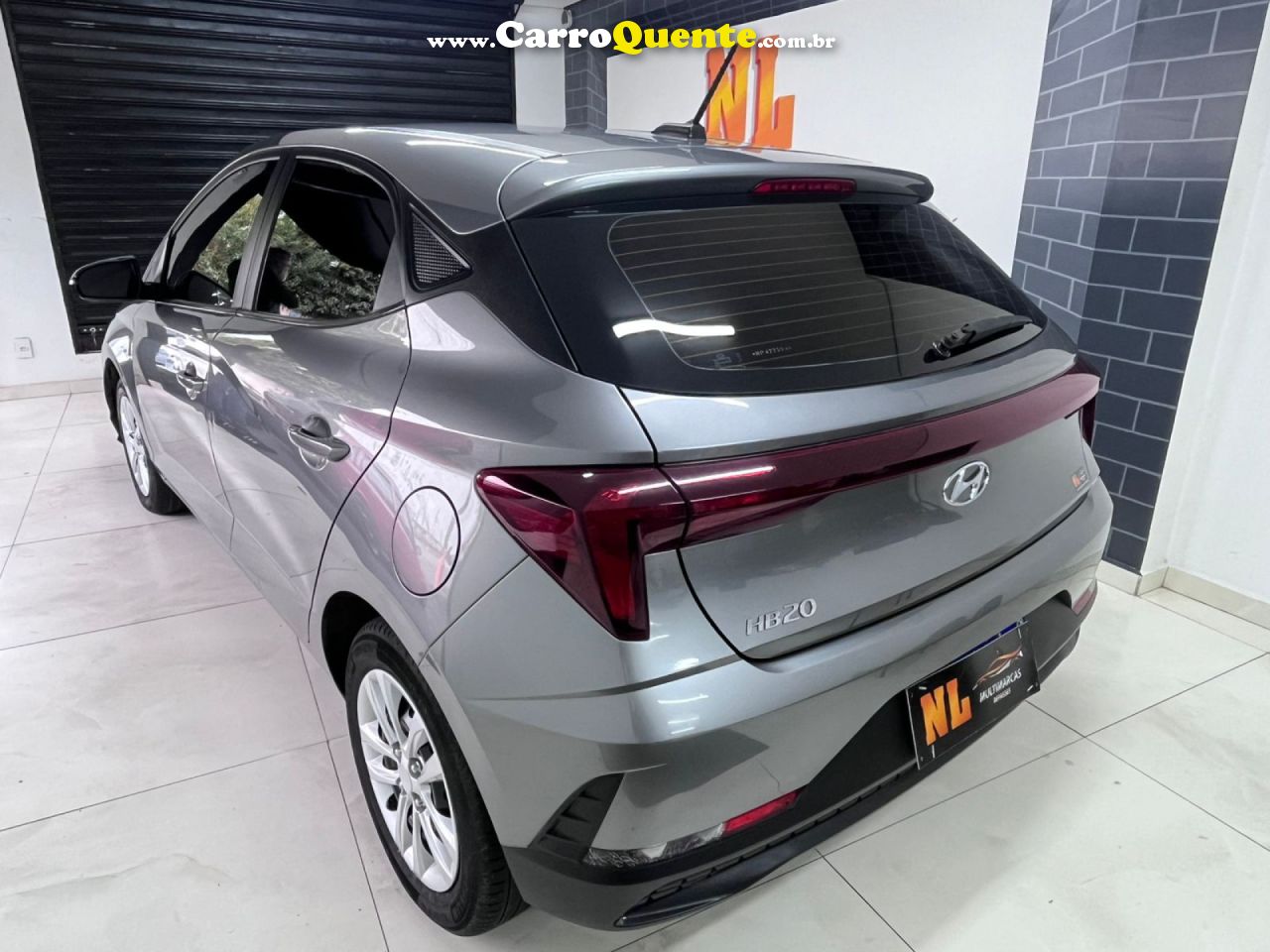 HYUNDAI   HB20 COMFORT 1.0 FLEX 12V MEC.   CINZA 2024 1.0 FLEX - Loja