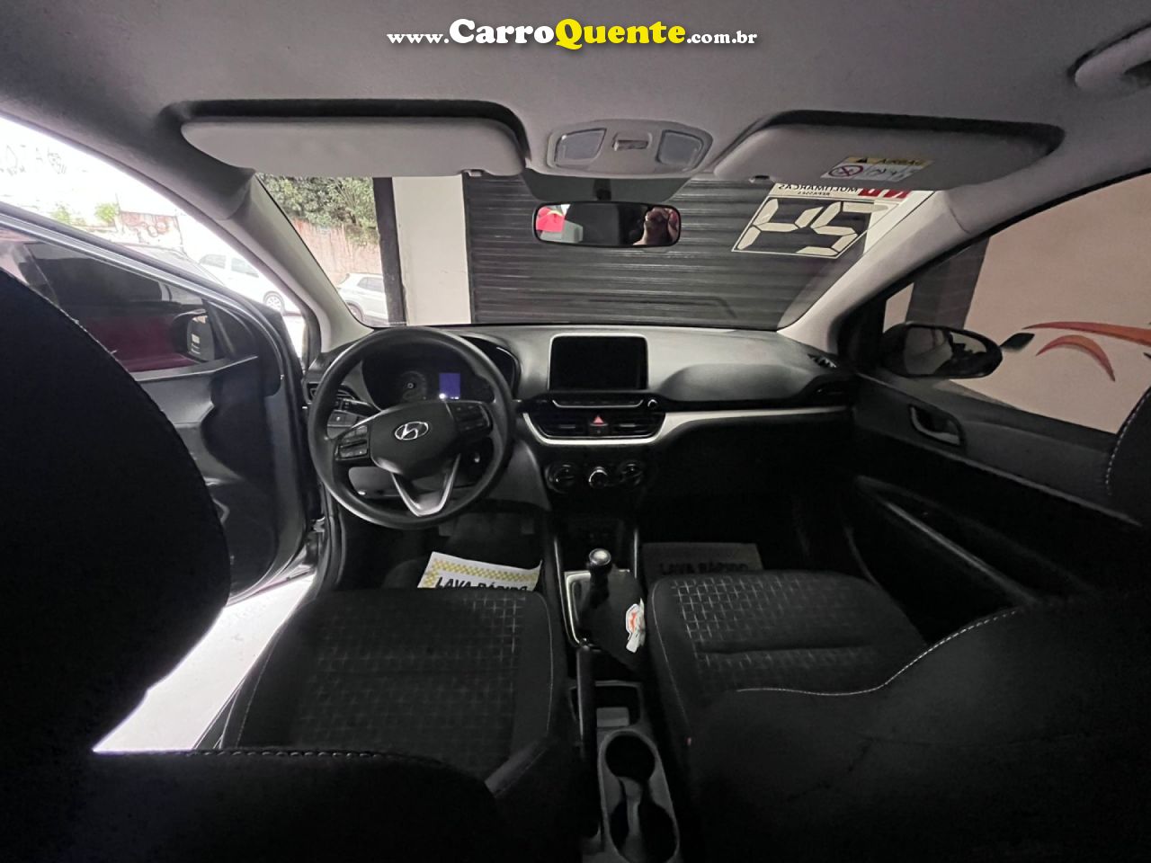 HYUNDAI   HB20 COMFORT 1.0 FLEX 12V MEC.   CINZA 2024 1.0 FLEX - Loja