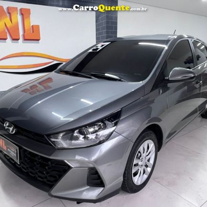HYUNDAI   HB20 COMFORT 1.0 FLEX 12V MEC.   CINZA 2024 1.0 FLEX