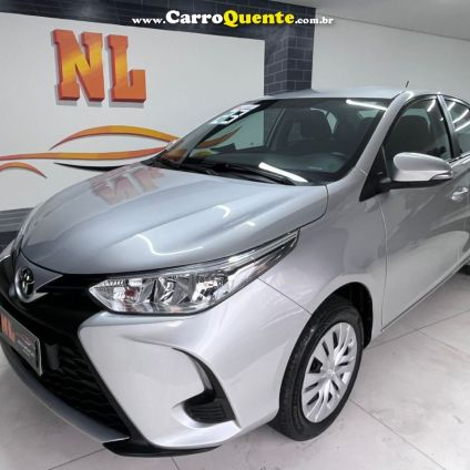 TOYOTA   YARIS XL SEDAN 1.5 FLEX 16V 4P AUT.   PRATA 2023 1.5 FLEX