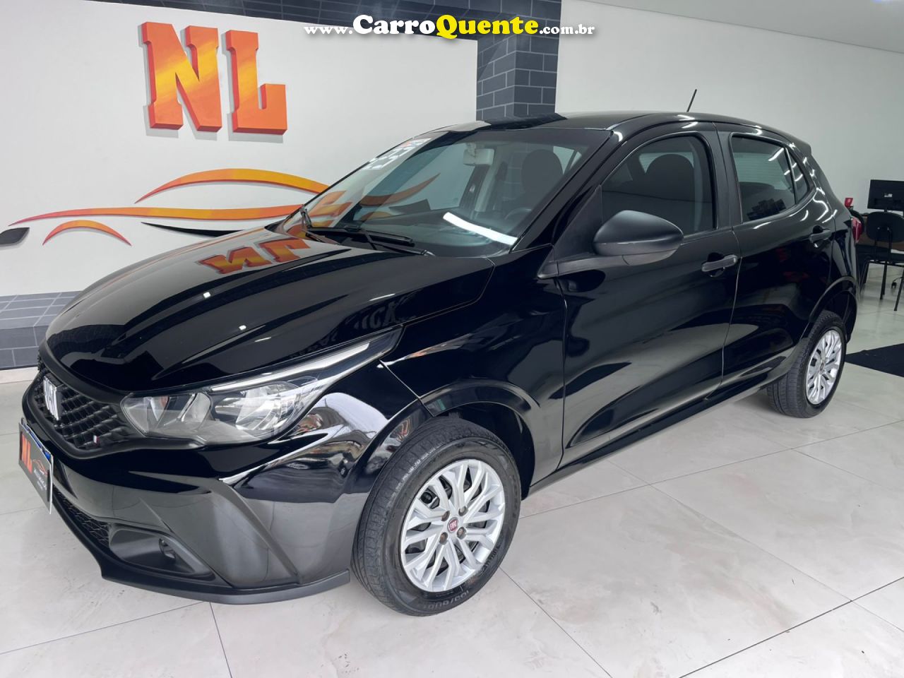FIAT   ARGO 1.0 6V FLEX.   PRETO 2023 1.0 FLEX - Loja