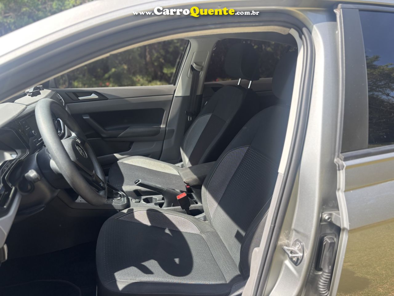 VOLKSWAGEN   VIRTUS COMFORT. 200 TSI 1.0 FLEX 12V AUT   PRATA 2021 1.0 FLEX - Loja
