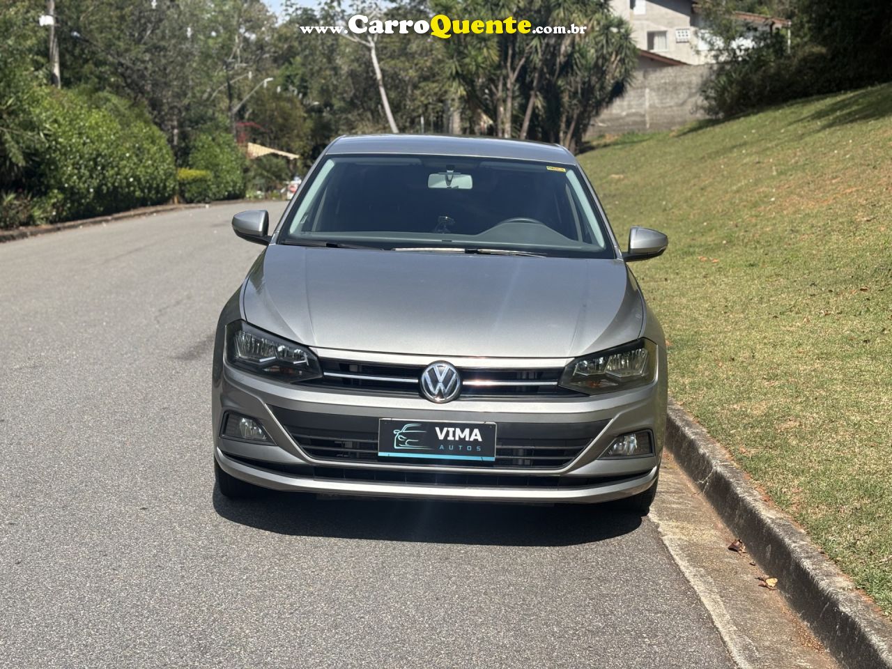 VOLKSWAGEN   VIRTUS COMFORT. 200 TSI 1.0 FLEX 12V AUT   PRATA 2021 1.0 FLEX - Loja