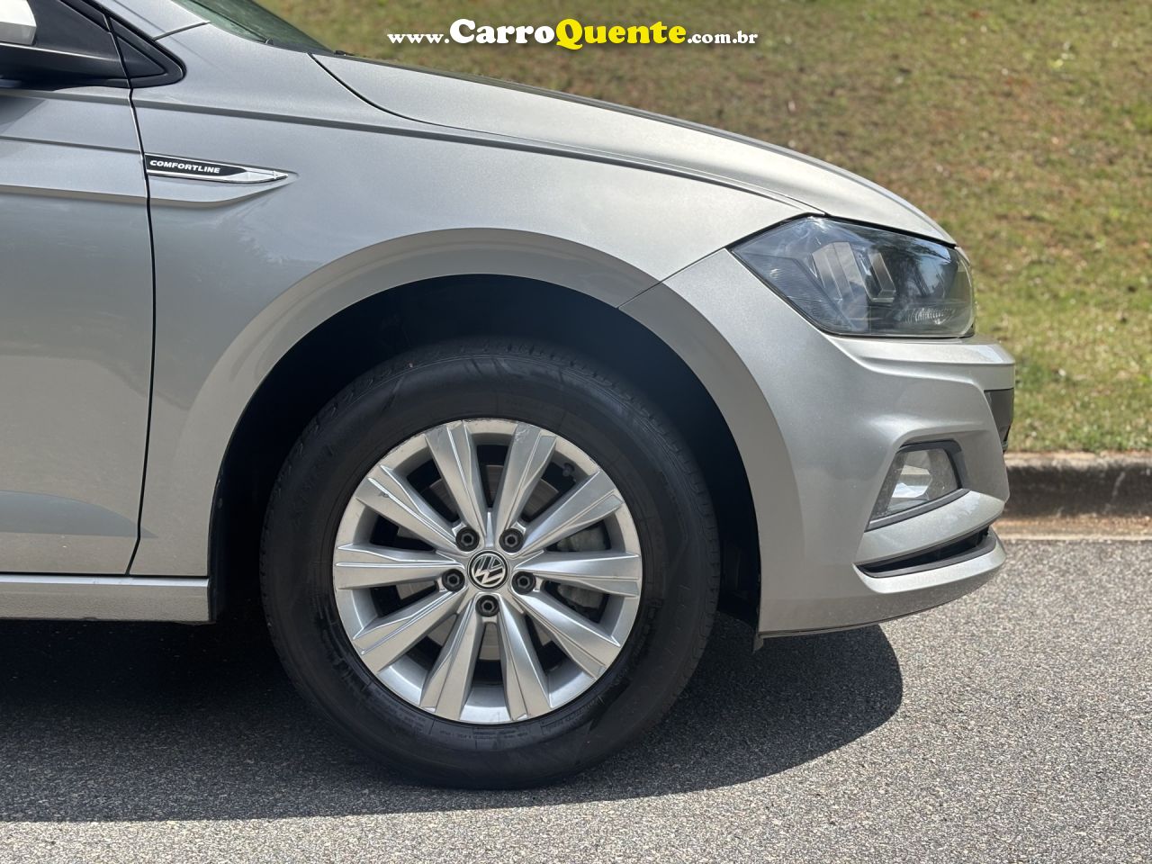 VOLKSWAGEN   VIRTUS COMFORT. 200 TSI 1.0 FLEX 12V AUT   PRATA 2021 1.0 FLEX - Loja