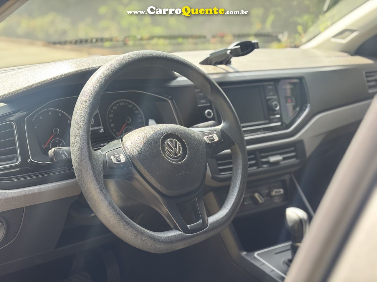 VOLKSWAGEN   VIRTUS COMFORT. 200 TSI 1.0 FLEX 12V AUT   PRATA 2021 1.0 FLEX - Loja