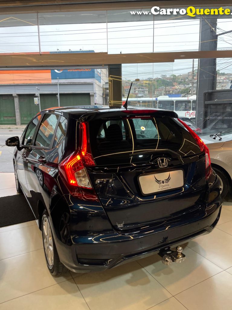 HONDA   FIT PERSONAL 1.5 FLEXONE 16V 5P AUT.   AZUL 2019 1.5 FLEX - Loja